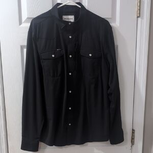 Poncho Size Large Slim Fit Black